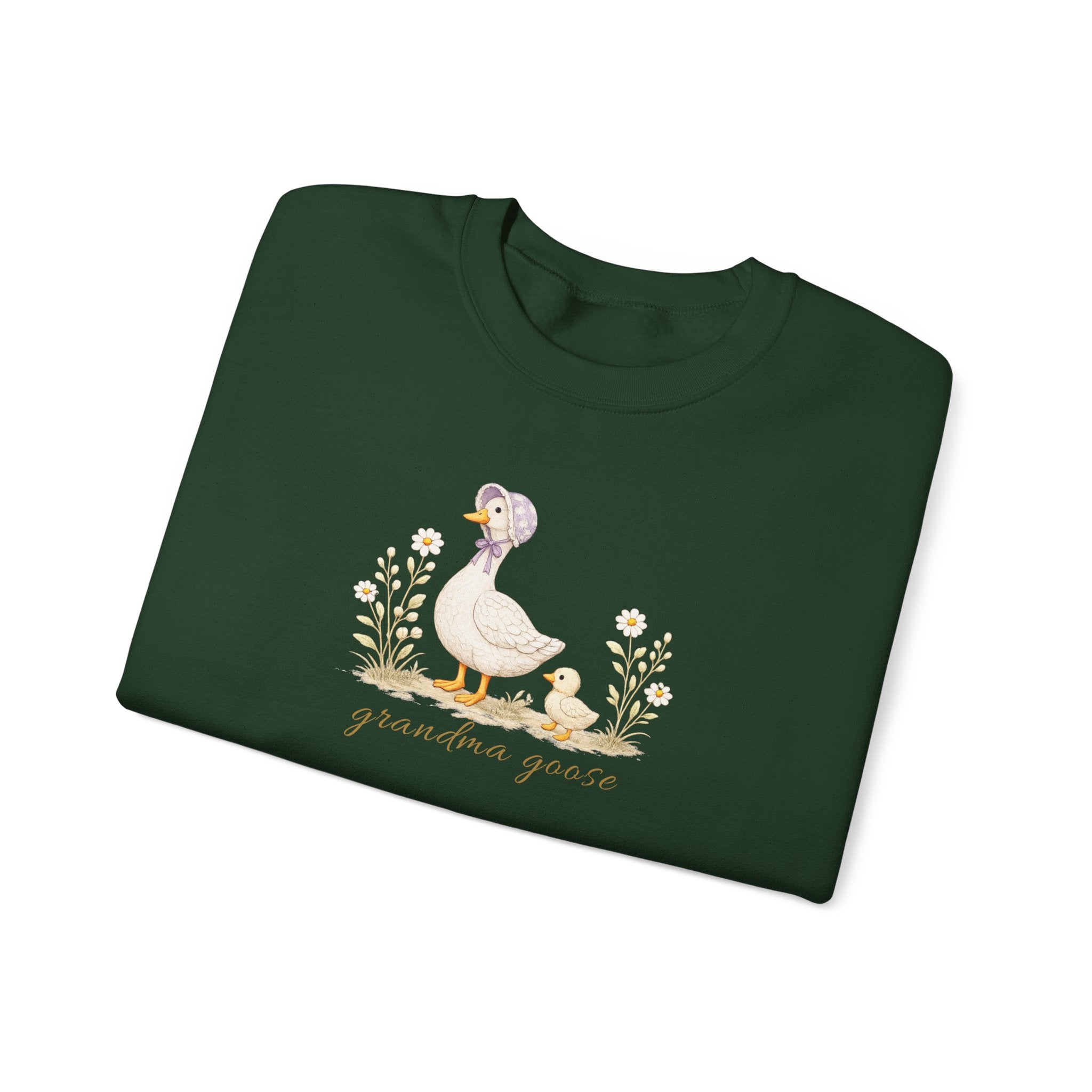 Grandma goose Crewneck Sweatshirt- 1 Chick