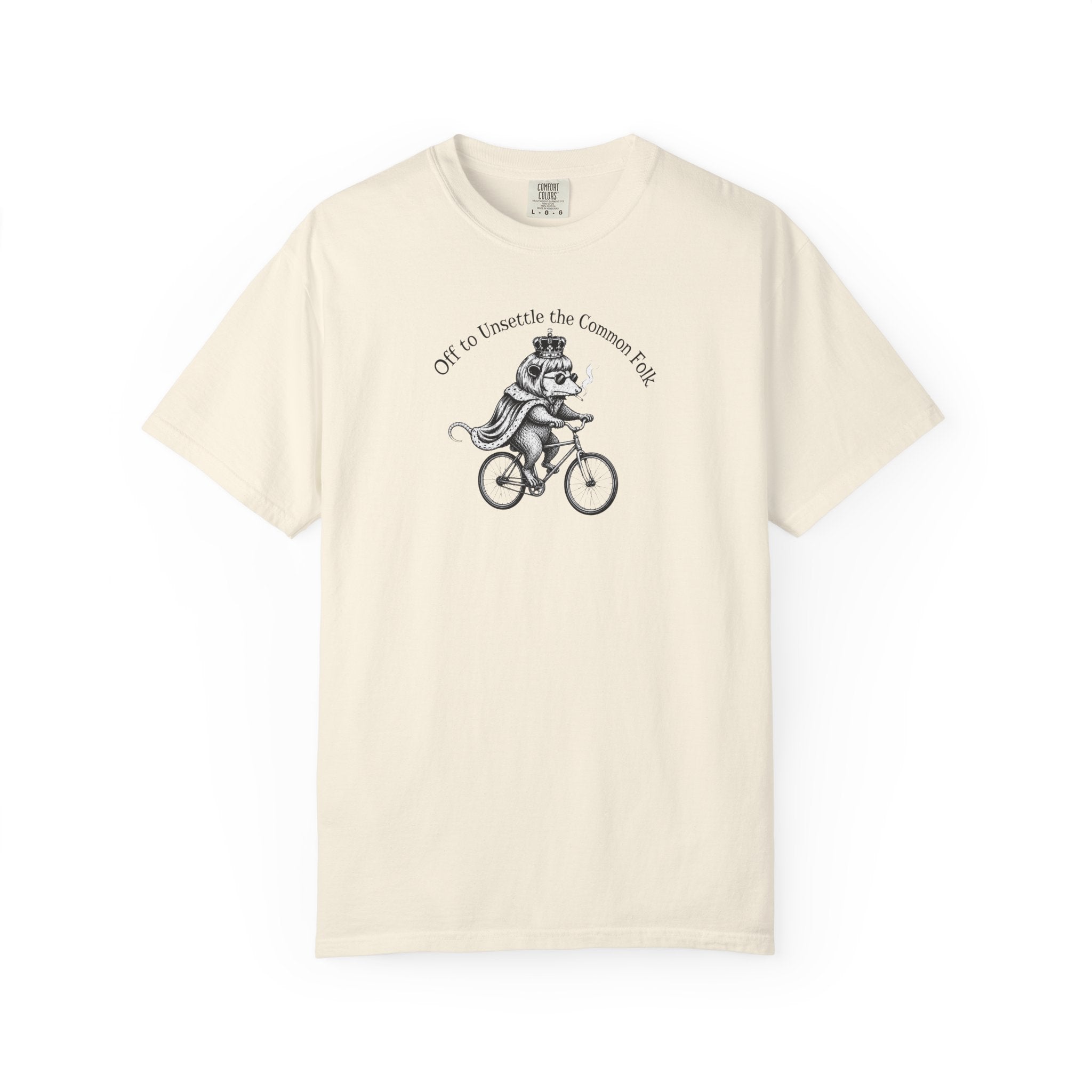 Off to Unsettle the Common Folk Opossum T-Shirt