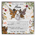 To My Mom Love Knot Necklace –Fairy Girls