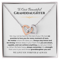 To Our Granddaughter Interlocking Heart - Simplicity